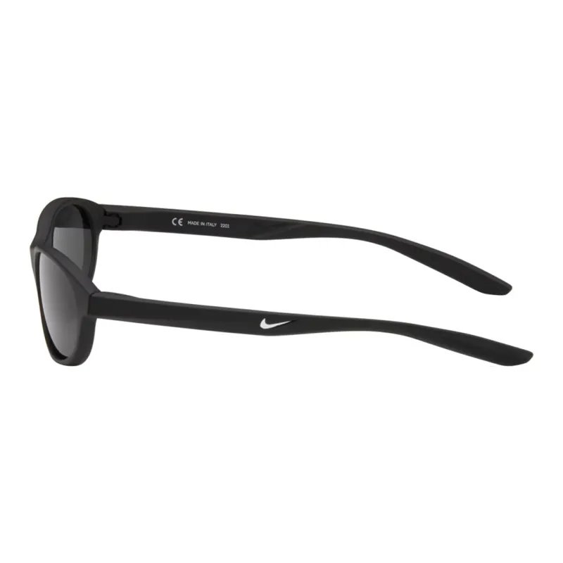 Nike Acetate Sheet Oval Sunglasses Unisex Black-2