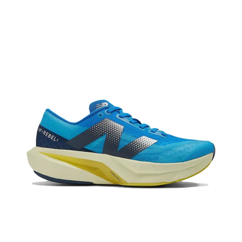 New Balance FuelCell Rebel V4 Spice Blue Limelight Women's-1