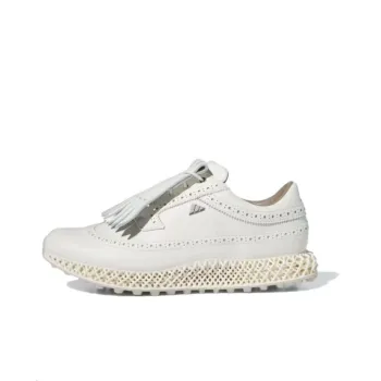 Adidas MC87 4D Adicross Cushioned Slip Resistant Abrasion Resistant Golf Shoes Unisex Beige