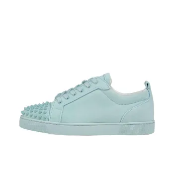 CL LUBOTING Low Top Skateboard Shoes Men's Light Blue