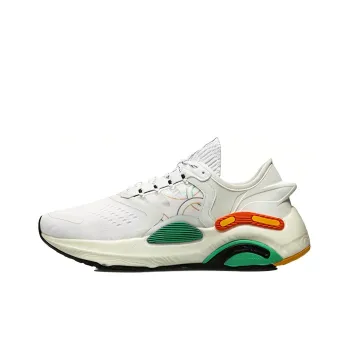 LiNing Arashi Plus Slip Resistant Breathable Low Top Running Shoes Men's White Multicolor