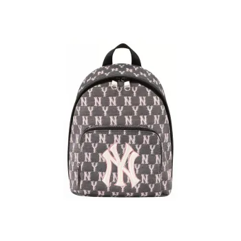 MLB Monogram Collection Polyester Backpack Mini Unisex Dirty Pink