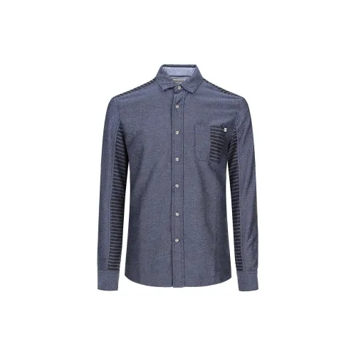 Timberland Shirts Men Blue