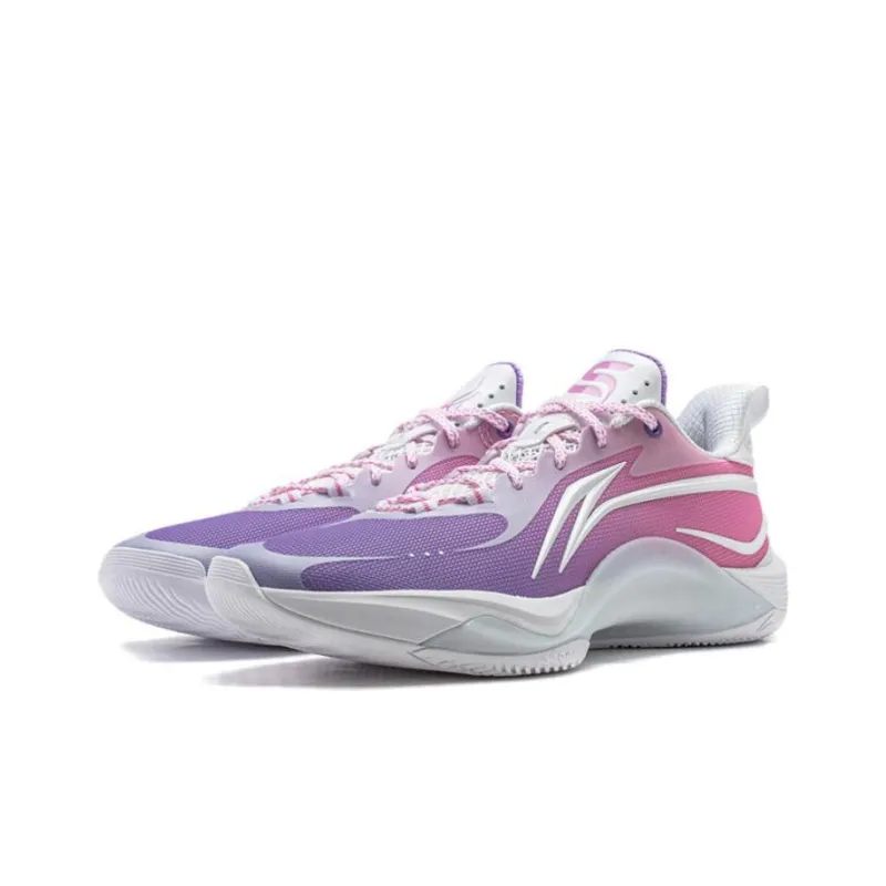 LiNing Shining Slip Resistant Low Top Basketball Shoes Men's-2