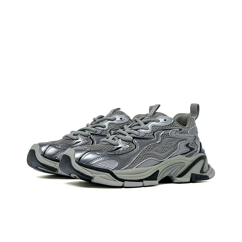 BLINDNOPLAN Running Shoes Unisex Silver Gray-1