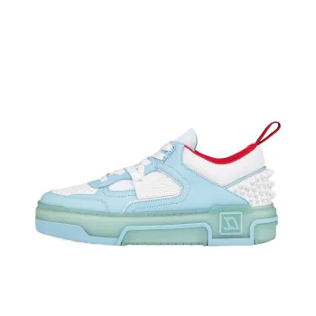 CL LUBOTING Low Top Skateboard Shoes Women's Light Blue