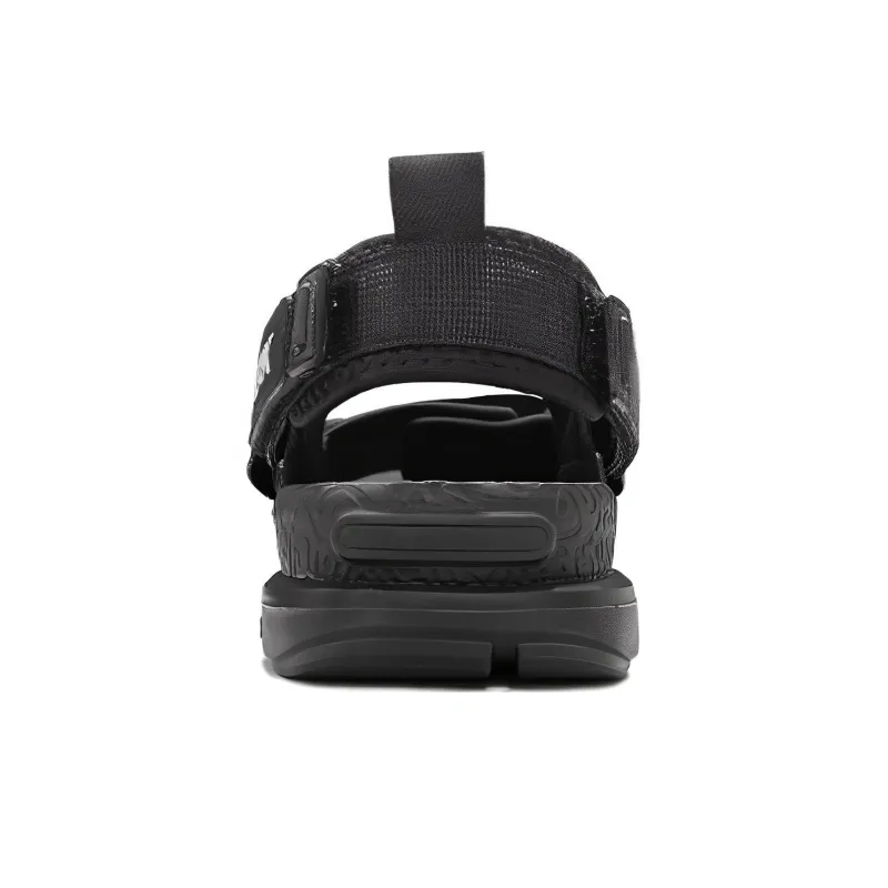 PEAK State Pole Beach Sandals Men's Black-3