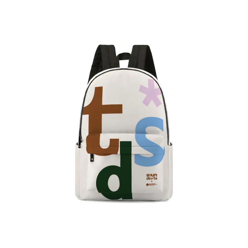 ONRF Polyester Backpack Regular Unisex White-0