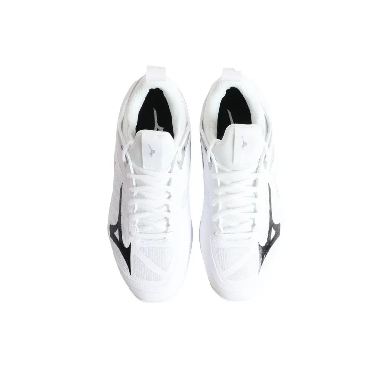 Mizuno Wave Dimension 'White Black'-3