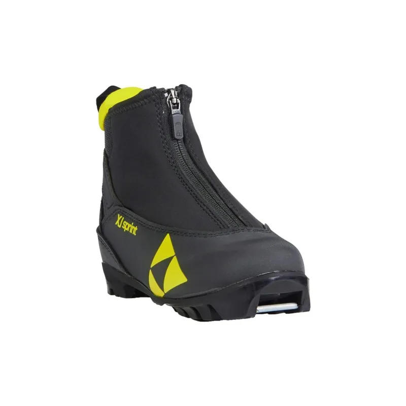 FISCHER XJ Sprint Cross Country Ski Boots Single Snowboard Ski Boots Kids'-3