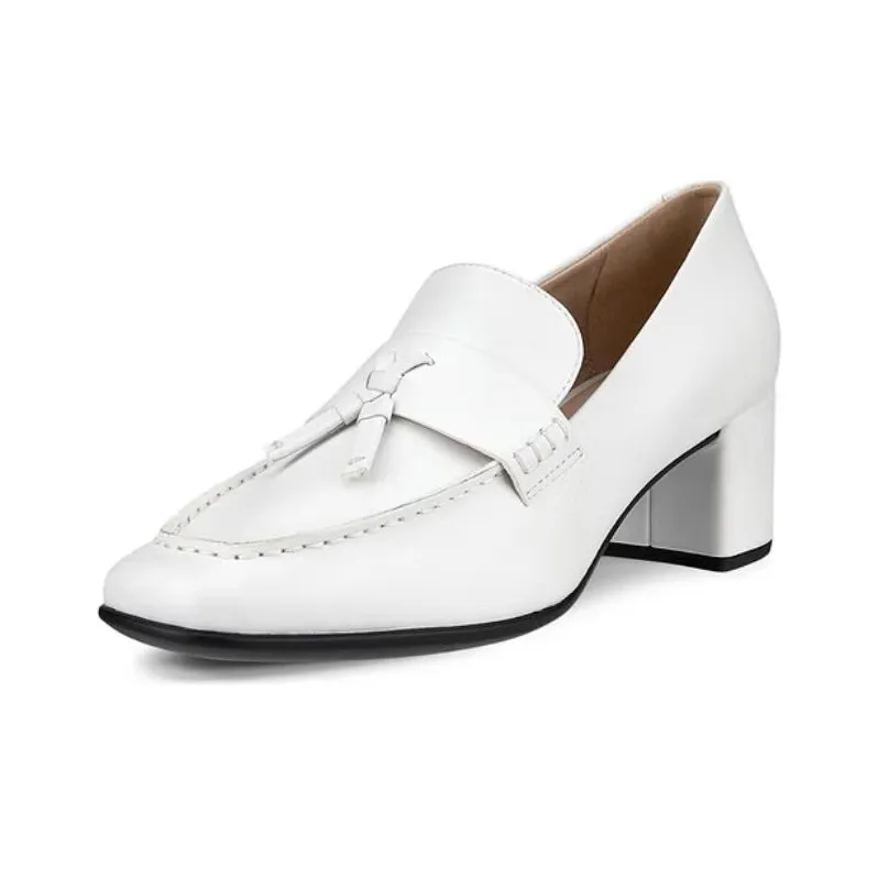 Ecco Loafers 6.5cm Women's White-2