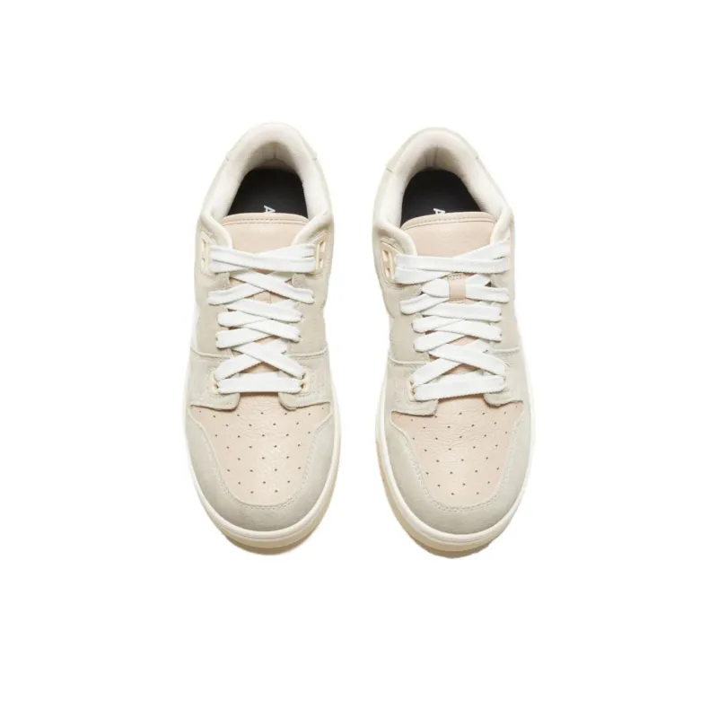 Acne Studios Crinkled Panelled Suede Sneakers-2