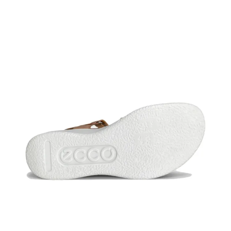 Ecco One Strap Sandals Women's Brown-3