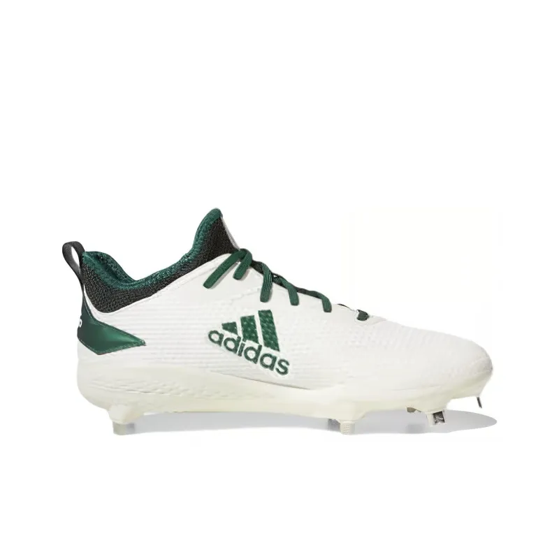 Adidas Adizero Afterburner 5 Wear-Resistant Low-Top Training Shoes Men's White Green-1