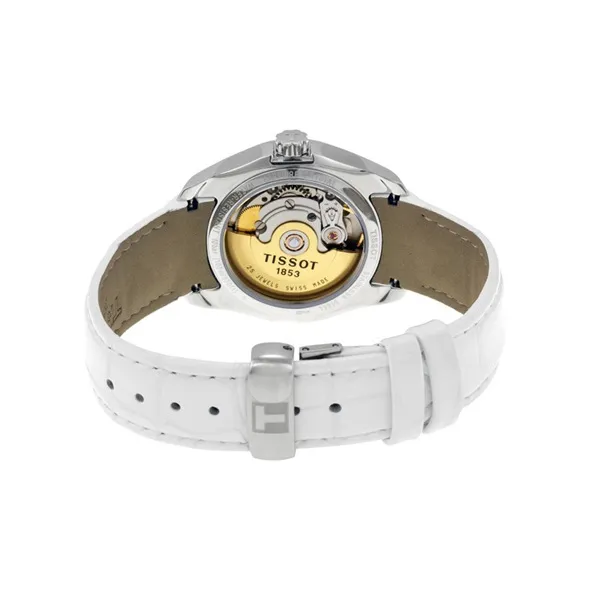 TISSOT Kutu Collection Automatic Mechanical Movement Women's Watch Watch 32mm White Dial T035.207.16.011.00-1