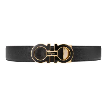 Ferragamo Reversible And Adjustable Gancini Belt