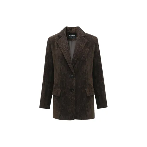 COCOBELLA Business Suits Women's Natural Chocolate Brown