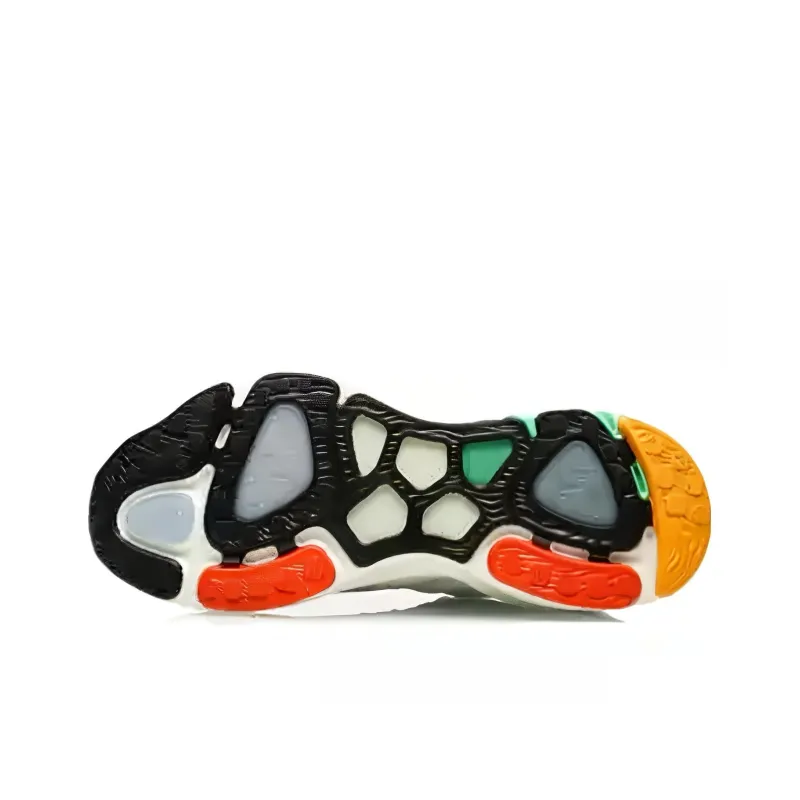 LiNing Arashi Plus Slip Resistant Breathable Low Top Running Shoes Men's White Multicolor-4