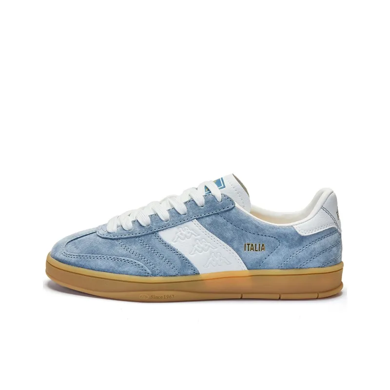 Kappa Anti-Slip Wear-Resistant Low-Top Skateboard Shoes Unisex Blue-0