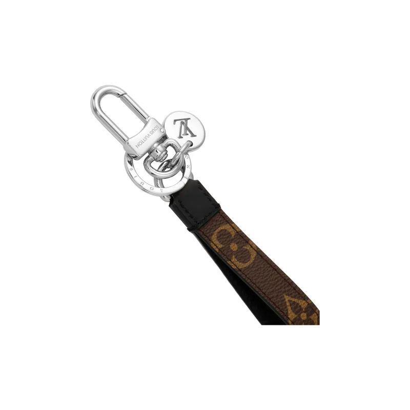 LOUIS VUITTON Monogram Slim Dragonne Bag Charm And Key Holder-1