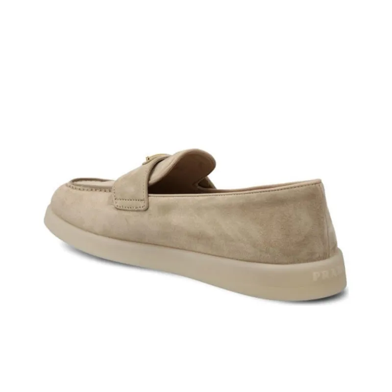 PRADA Casual Single Shoes Women's Brown-3