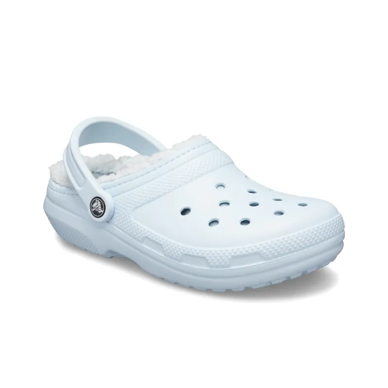 Crocs Classic Lined Clog Slip On 'Baby Blue'-2