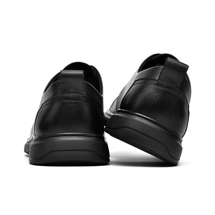AOKANG Comfortable And Versatile Business Formal Leather Shoes Men's Black-3