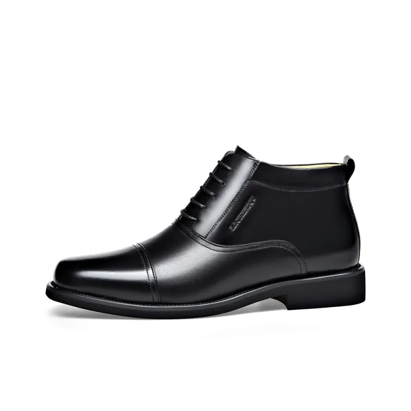Beidouniao Dress Shoes Men's Black-0