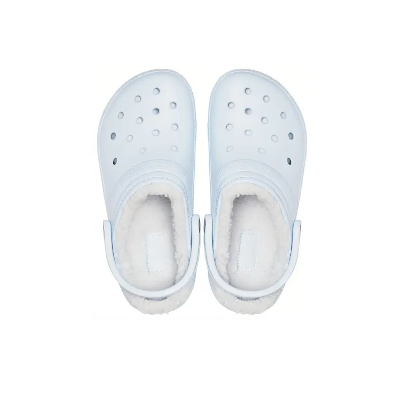 Crocs Classic Lined Clog Slip On 'Baby Blue'-4