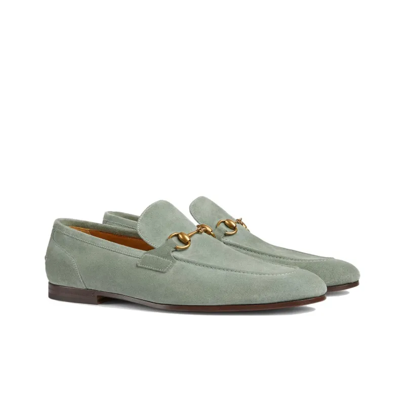 GUCCI Jordaan Loafers Men Green-2