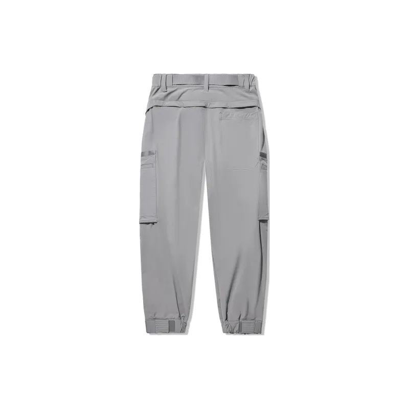 LiNing x CHENGLONG LIANMINGKUAN Casual Pants Men's Gray-1