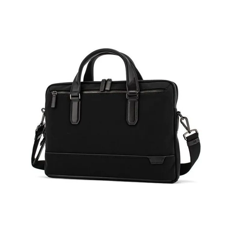 TUMI TUMI Harrison Nylon Briefcase Laptop Bag Shoulder Bag Crossbody Bag Handbag Regular Unisex Black-3