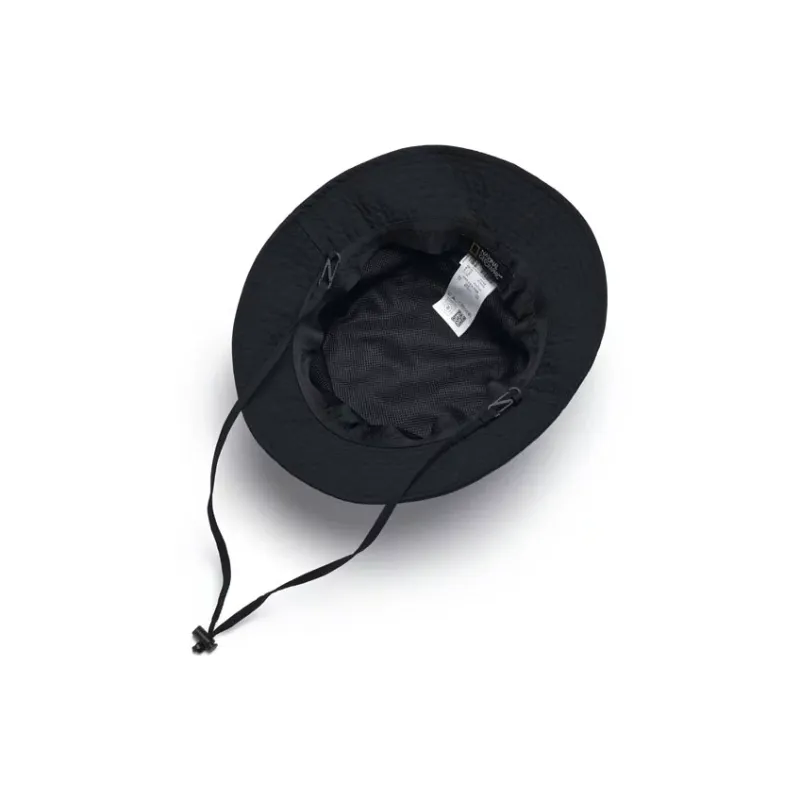 NATIONAL GEOGRAPHIC Nylon Polyester Bucket Hats Men's Black-3