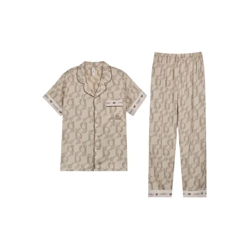 WOLFSFUL Pajama Set Men's Apricot
