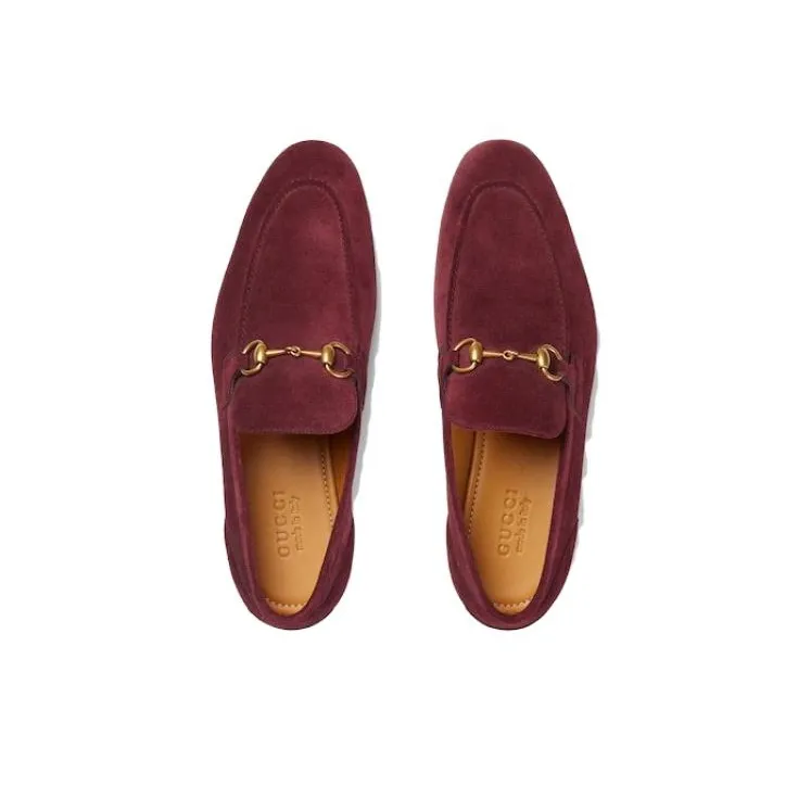 GUCCI Jordaan Loafer 'Claret Wine'-3