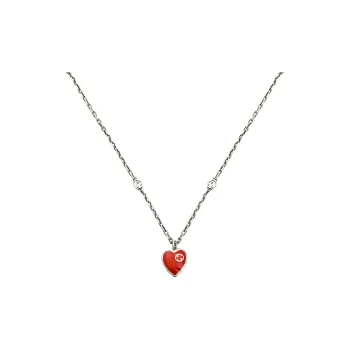 GUCCI Sterling Silver Necklaces Women's