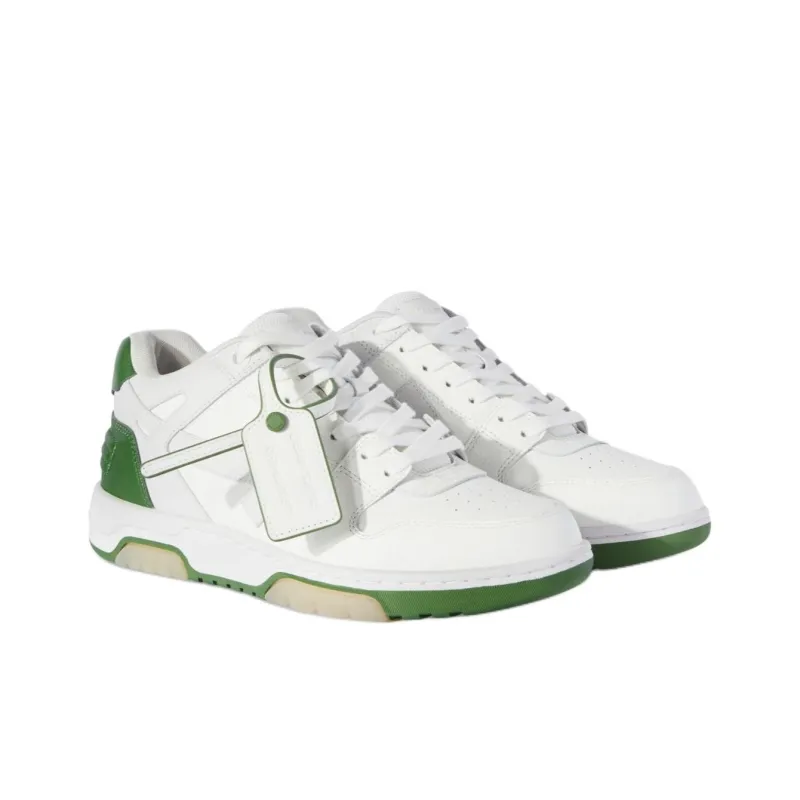 OFF-WHITE Out Of Office Leather Sneakers-1
