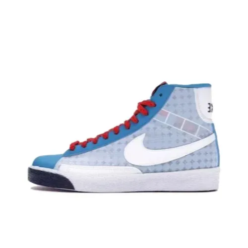 Nike Blazer High Neo Turquoise/Midnight Navy-Cement Red Women's