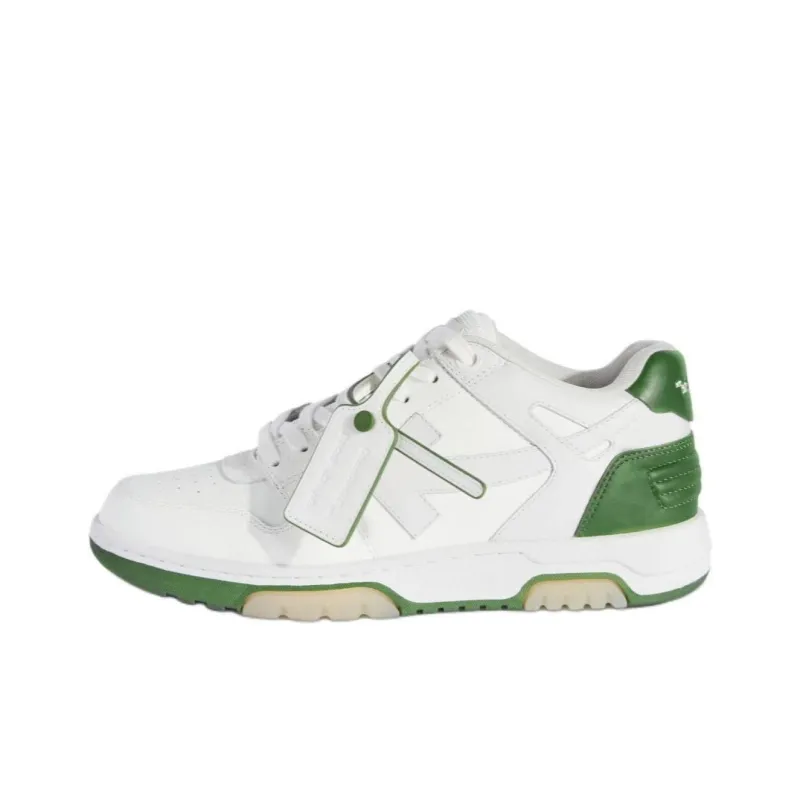 OFF-WHITE Out Of Office Leather Sneakers-0