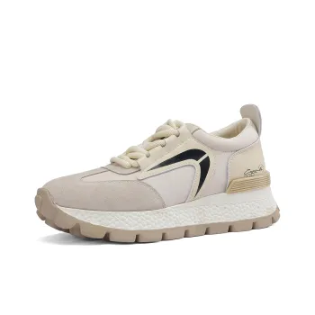 D FUSE SCANDINAVIA Cushioned Wear Resistant Height Increasing Low Top Chunky Sneakers Women's