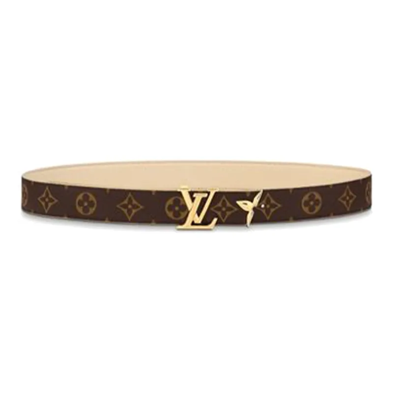 LOUIS VUITTON Pretty Lv 30mm Reversible Belt-2