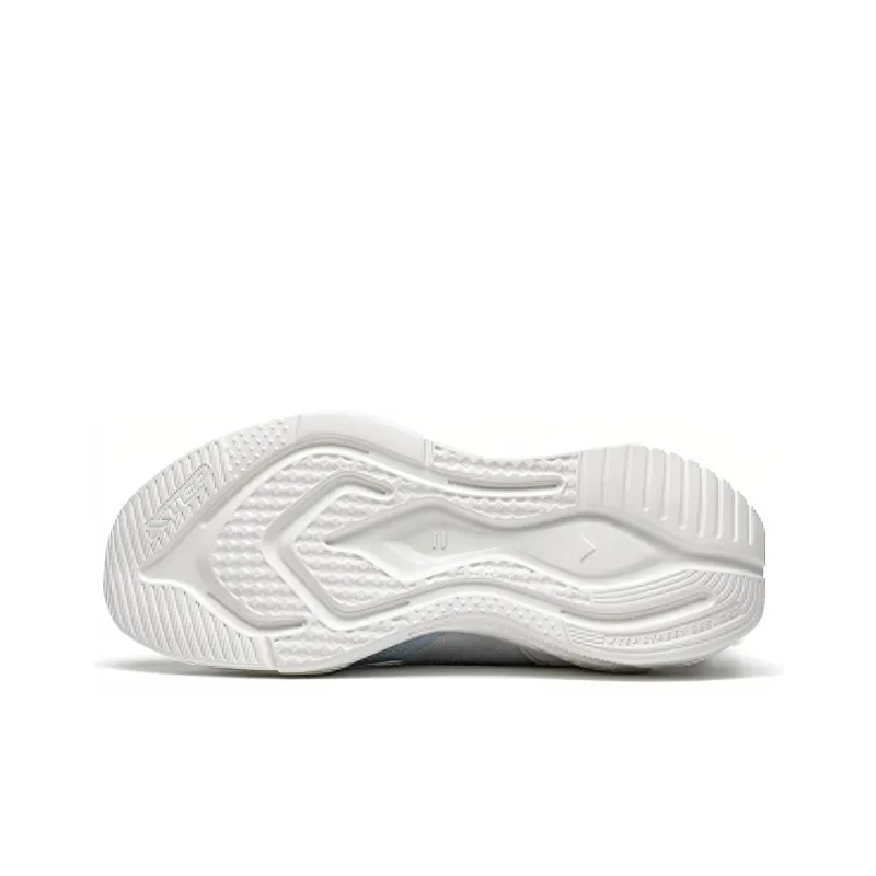 XTEP Airfoil Cushioning Anti-Slip Wear-Resistant Breathability Low-Top Casual Shoes Men's White Blue-4