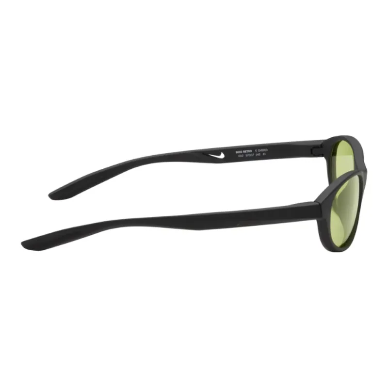 Nike Acetate Sheet Oval Sunglasses Unisex Black-1