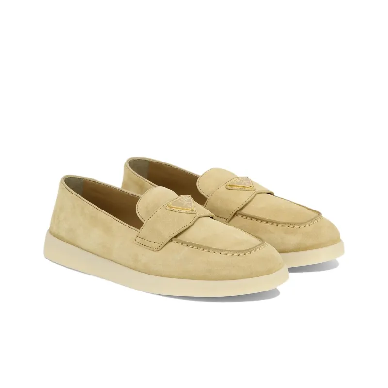 PRADA Loafers Women's Brown-2