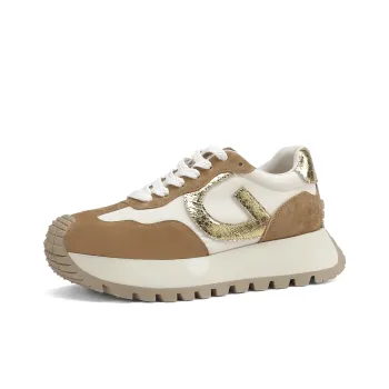 D FUSE SCANDINAVIA Cushioned Wear Resistant Height Increasing Low Top Chunky Sneakers Women's
