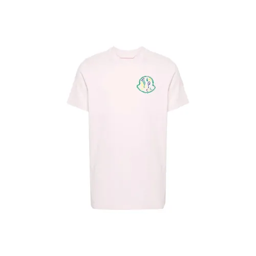 Moncler T-Shirts Men Pink