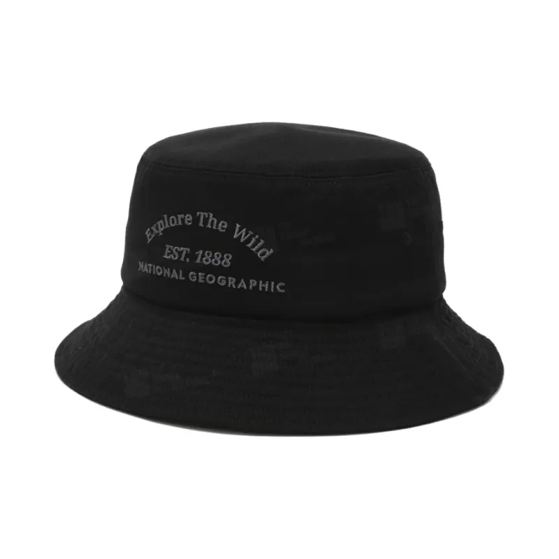 NATIONAL GEOGRAPHIC Cotton Bucket Hats Women's Black-1