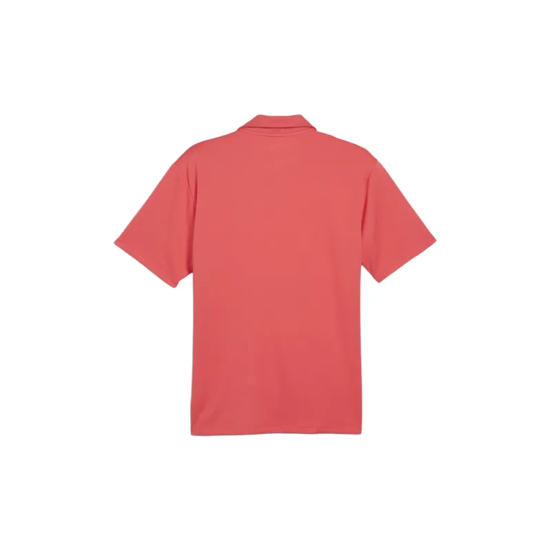 PUMA Polo Shirt Men's Energetic Red-1