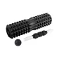 Black Set of 3-Crescent Style 45cm (with Lid)+M4 Massage Stick+Fascia Ball