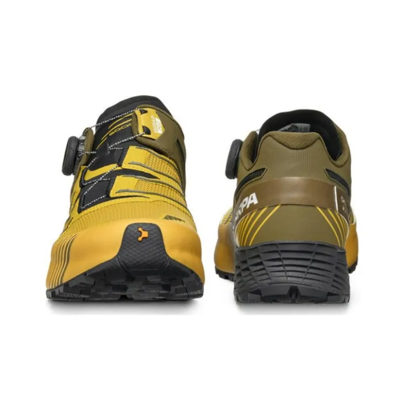 SCARPA RIBELLE RUN KALIBRA HT Cushioning Low-Top Running Shoes Men's Black Yellow-4